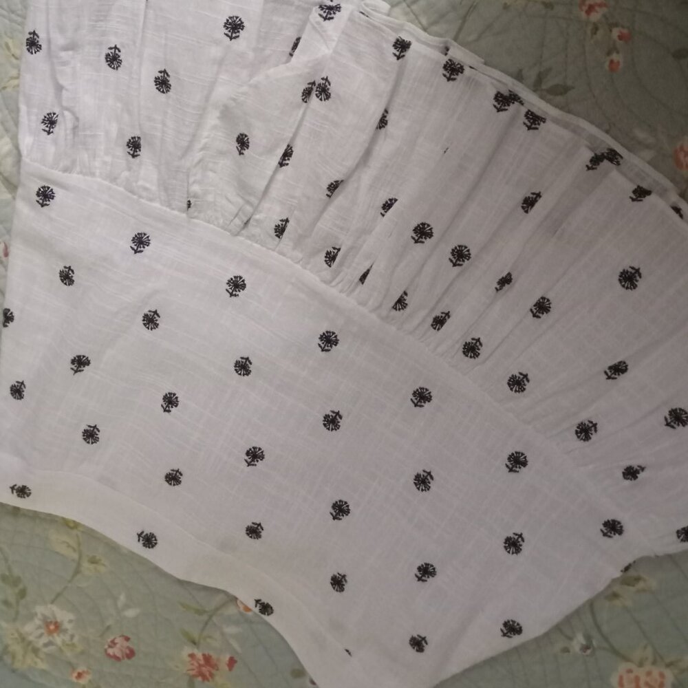 a love a cotten and linen skirt